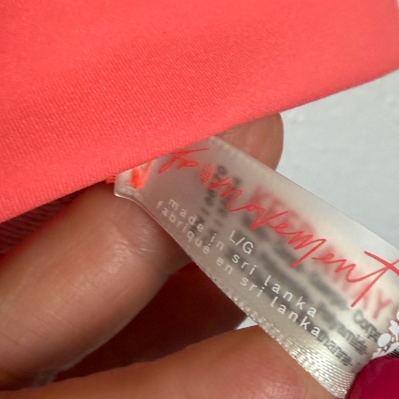 Free People Movement Win Win Bra orange Size Large - Picture 5 of 6